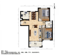 南京我爱我家雄州街道 · 丰盛凤凰府 · 2室 · 1厅