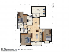 苏州我爱我家平江新城 · 阳光美地花园 · 3室 · 2厅