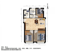 南京我爱我家明发浦泰梦幻家 ·东边户  次新小区 一梯两户 双南户型