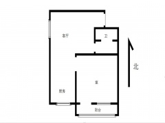 南京我爱我家龙江 · 金舟花园 · 1室 · 1厅