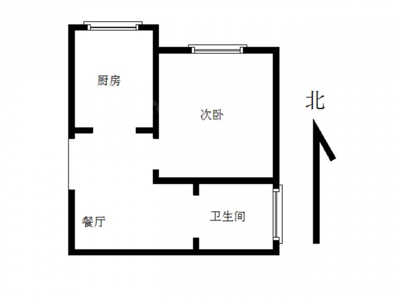 南京我爱我家湖南路 · 勤益里 · 1室 · 0厅第1张图