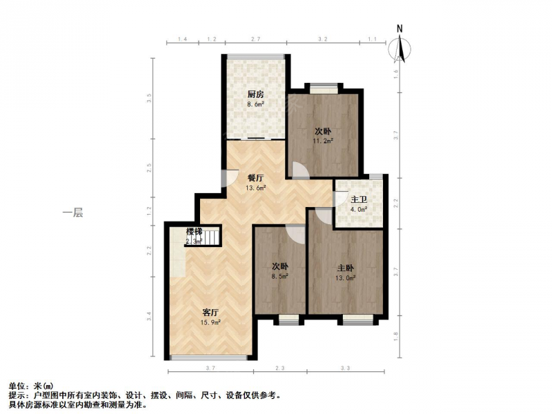 南京我爱我家江岸水城四室二厅第16张图