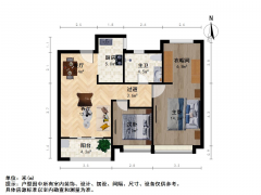 苏州我爱我家浒墅关经济技术开发区 · 鸿文雅苑 · 3室 · 2厅