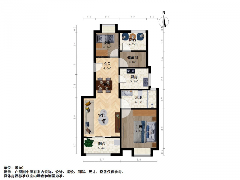 苏州我爱我家吴中香山伍相花园毛坯3室  电梯洋房  中间楼层  配套齐全第13张图