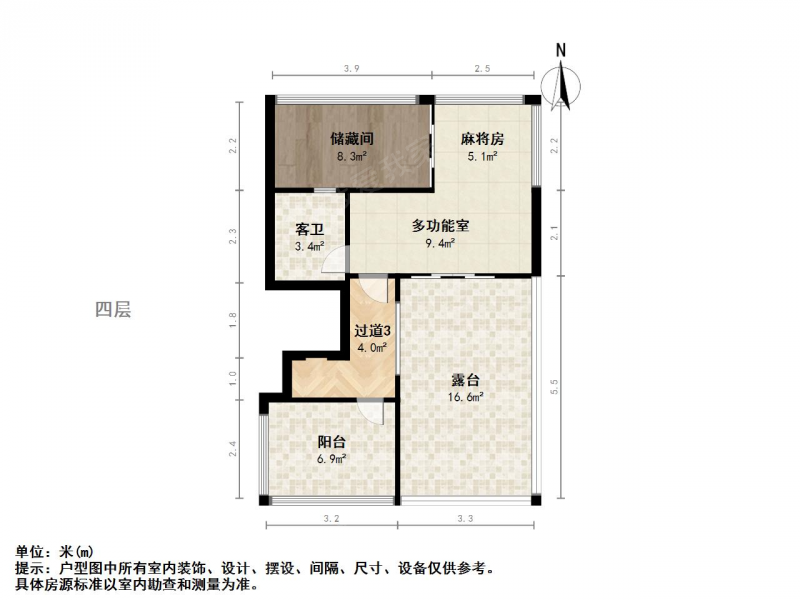 苏州我爱我家新上，云水谣，四层联排，带花园，带露台，看房方便，诚心出售第32张图