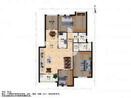 南京我爱我家整租·威尼斯水城·威尼斯水城8街区·4室第20张图