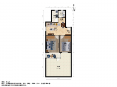 南京我爱我家花园路 · 花园路70号 · 2室 · 1厅