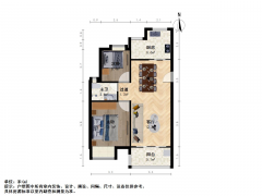 南京我爱我家天润城 · 天润城9街区 · 2室 · 1厅