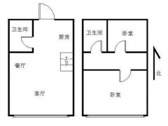 南京我爱我家百家湖 · 百家湖城基小公馆 · 2室 · 2厅