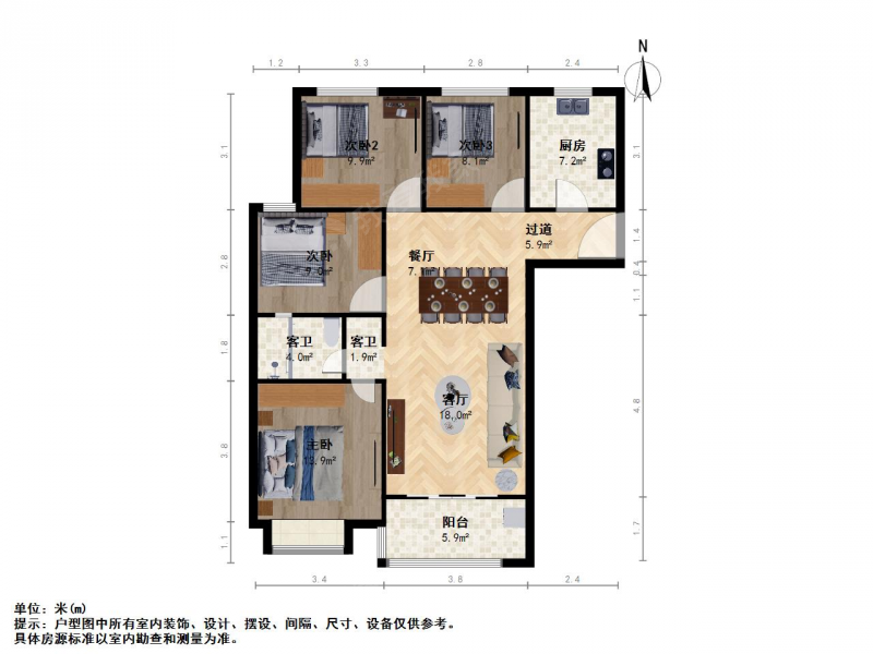 江宁大学城花园洋房弘阳上院精装四房看房随时二手房