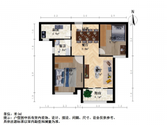 南京我爱我家南大旁 紫核 东望府   2室 业主换工作诚心卖价格可谈