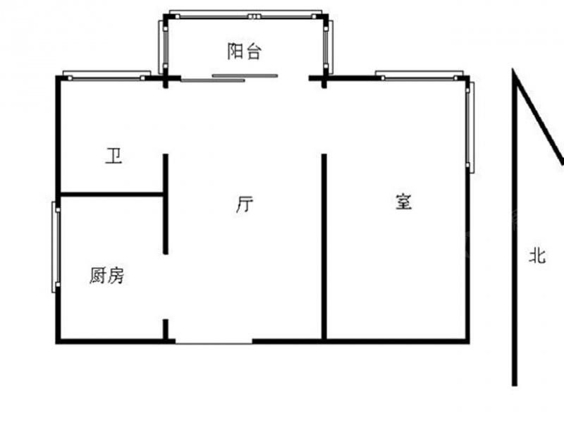 南京我爱我家仁锦苑 单室套 精装 中间楼层第9张图