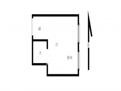 南京我爱我家甲壳虫公寓二室一厅房子位置好，房型好，看房方便，诚心出售，周