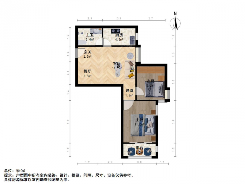 南京我爱我家玄武月苑 月苑综合楼 南北通透 新出两房第10张图