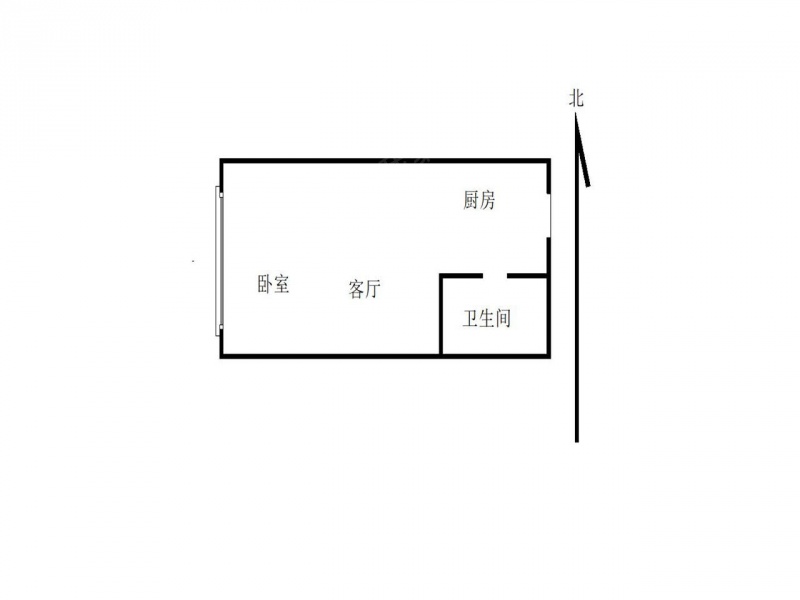 南京我爱我家新上燕子矶花园城，招商1872公寓（依云华府公寓）一室一厅第7张图