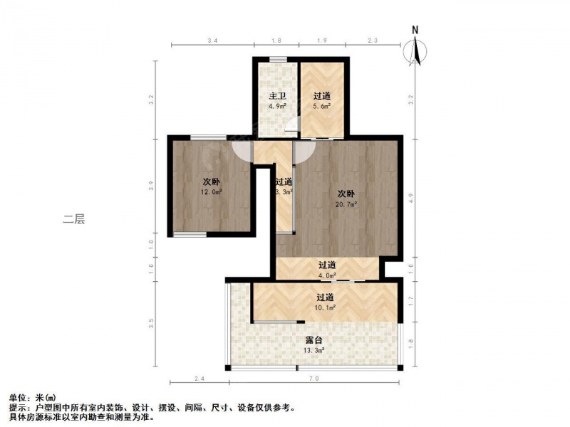 南京我爱我家岔路口 双龙大道 名嘉佳园 南北露台 赠送70平跃层面积第19张图