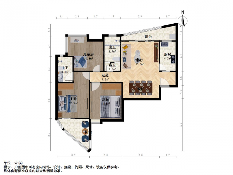 南京我爱我家仙林亚东城东区 精装修满五年环境好第14张图