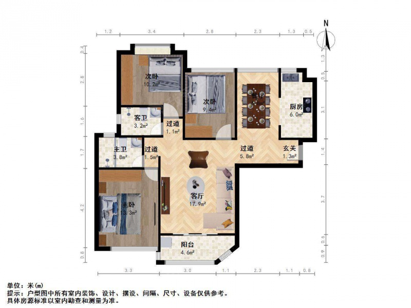 南京我爱我家奥南 板桥地-铁站吾悦旁 金域华府 楼层好 位置佳 靠近吾悦第14张图