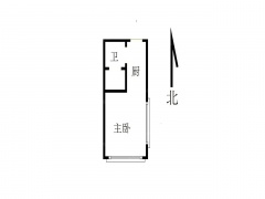 南京我爱我家岔路口 · 万科都荟天地 · 1室 · 1厅