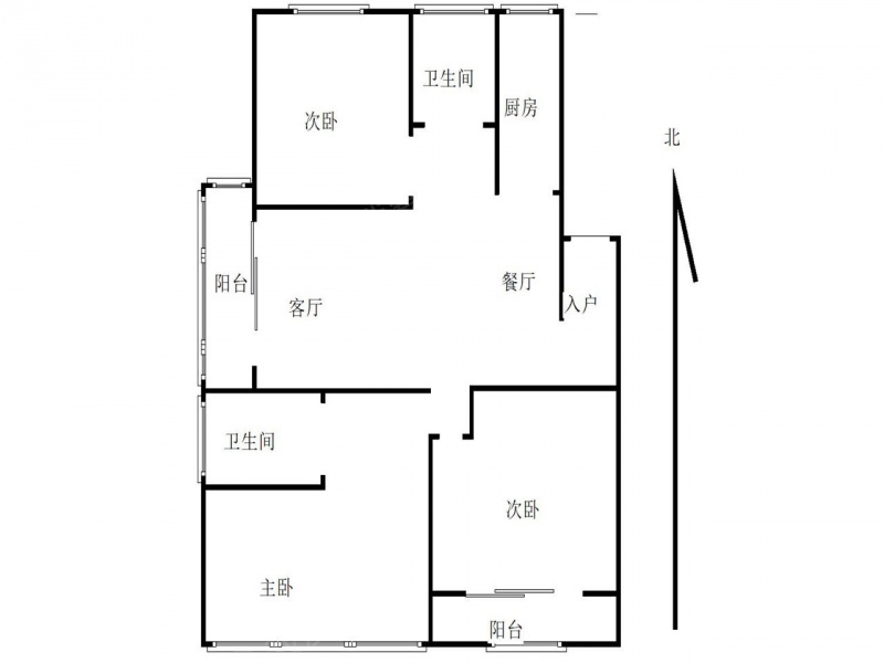 南京我爱我家栖霞区燕子矶商圈金科博翠花园3室2厅第1张图