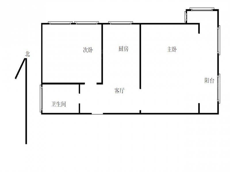 整租·珠江路·双井巷·2室租房