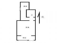 南京我爱我家盐仓桥 · 驴子巷 · 1室 · 0厅