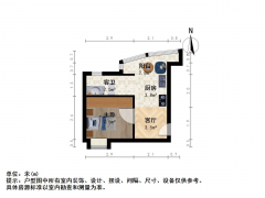 南京我爱我家仙鹤门 · 雁鸣山庄 · 1室 · 1厅