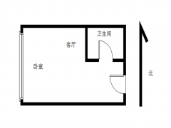 南京我爱我家百家湖 · 亚都天元居 · 1室 · 1厅