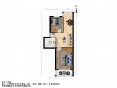 南京我爱我家湖南路 · 新模范马路 · 2室 · 2厅