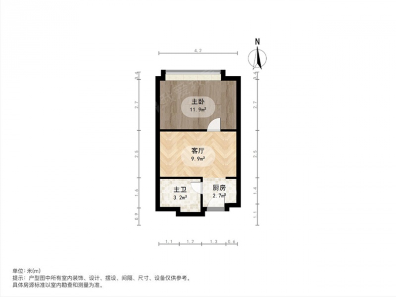 金轮精装单室套 住宅产权 楼层好总价低 业主自住的装的用心二手房