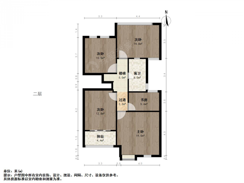 仙林·汇杰文庭·6室·2厅二手房