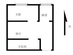 南京我爱我家建宁路 · 锦绣江山东苑 · 1室 · 1厅