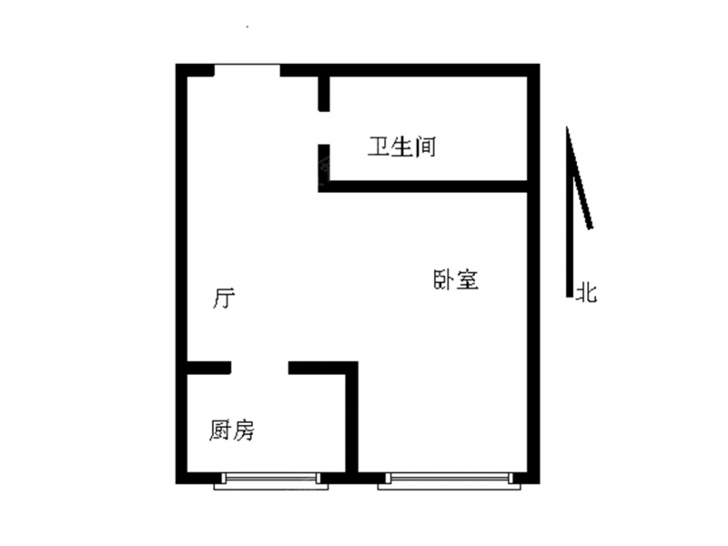 南京我爱我家整租·竹山路·江山大厦·1室第7张图