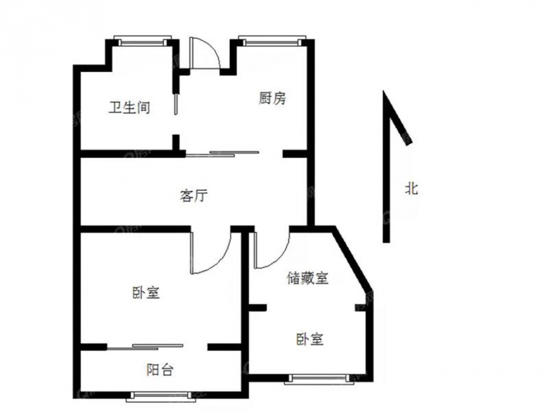 南京我爱我家大学城 学府风景花园精装两房 采光充足第10张图