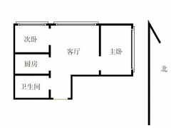 南京我爱我家玄武门 · 锦盈大厦 · 2室 · 1厅