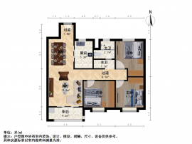 南京我爱我家整租·江浦·金地风华国际·3室第14张图