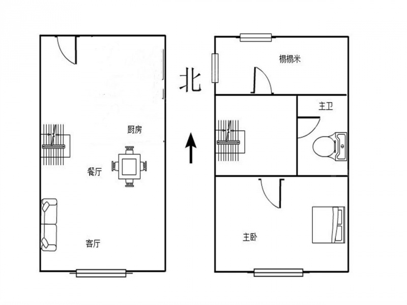 南京我爱我家泰山龙湖北宸星座1室2厅第10张图