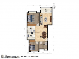 南京我爱我家整租·禄口·青春街区·3室第13张图