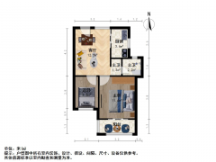 南京我爱我家洲岛家园，悦江苑，二室一厅，拎包入住，南北通透，整租，采光好