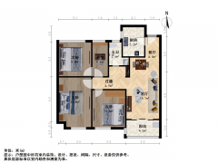 南京我爱我家九龙湖·新城玖珑湖一期·3室·2厅