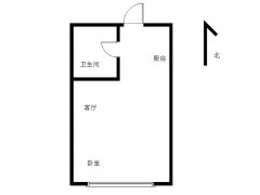 南京我爱我家马群 · 中垠广场 · 1室 · 0厅