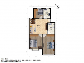 南京我爱我家整租·卸甲甸·晓山北村·3室第11张图