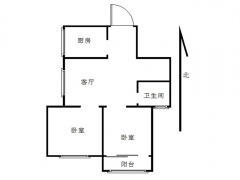 南京我爱我家卸甲甸 · 阿尔卡迪亚（A区，D区） · 2室 · 1厅