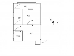 天津我爱我家整租 · 大直沽街 · 东旭新里 · 1室1厅