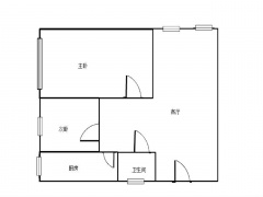 天津我爱我家整租 · 新梅江 · 惠众家园 · 2室1厅