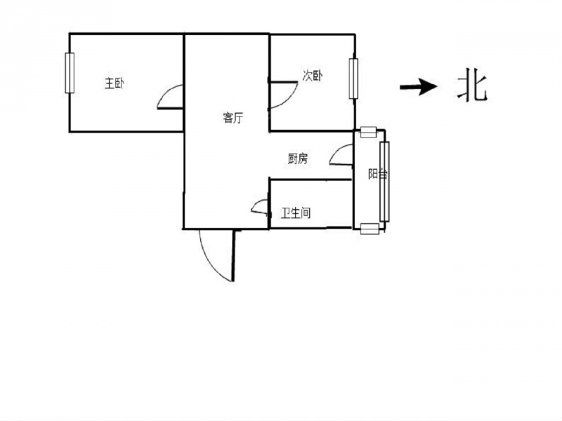 整租·柳林街·谦福里·2室·1厅
