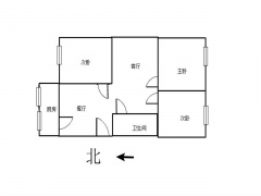 天津我爱我家整租 · 宁园街 · 竞园里 · 3室1厅