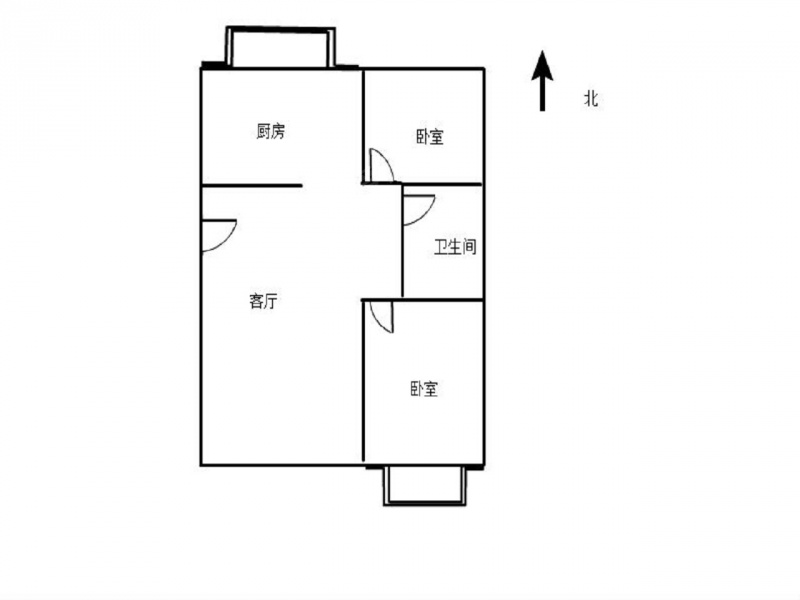 整租·解放路街·海韵园·2室·1厅