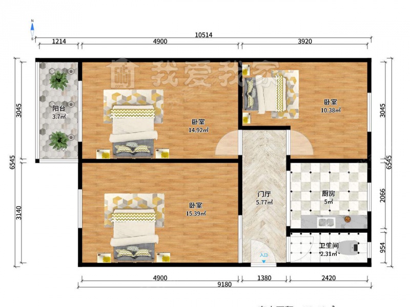 天津我爱我家凤翔里，五马路小學，书包房，私产，紧邻大悦城，南开北片第8张图