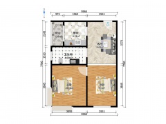 天津我爱我家碧春园 电梯房 明卫 两室